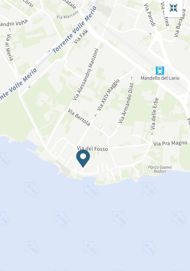 La Casina Al Lago Mandello del Lario Eksteriør bilde