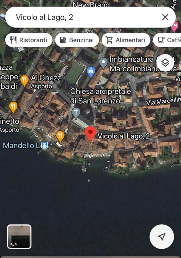 La Casina Al Lago Mandello del Lario Eksteriør bilde
